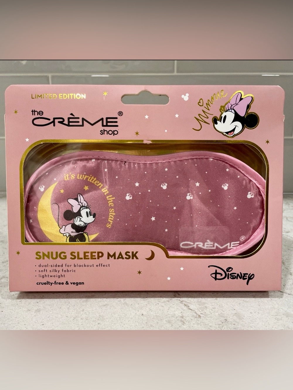 The Crème Shop x Disney Minnie Snug Sleep Mask Limited Edition | NIB